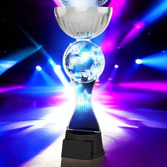 Montreal Glitterball Dance Silver Cup Trophy