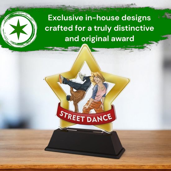 Mini Star Street Dance Trophy