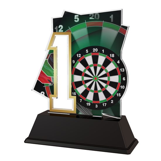 Poznan Darts Number 1 Trophy