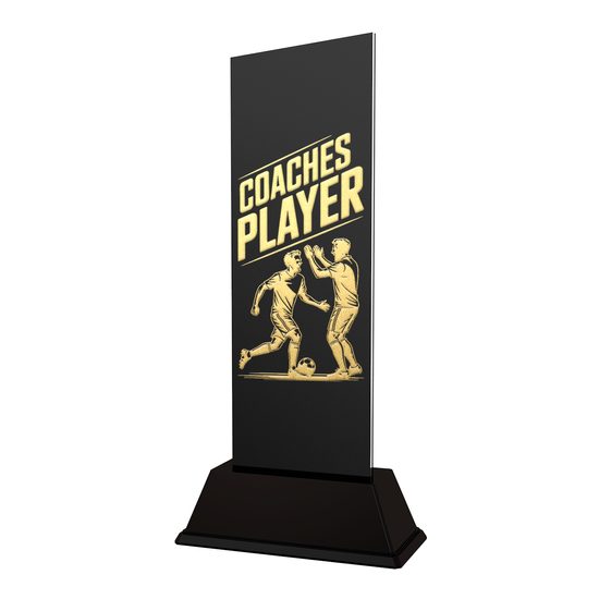 Shadowline Football Coach's Player Trophy – Stainless Steel Award