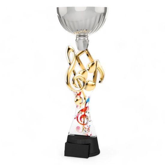 Montreal Music Notes Silver Cup Trophy