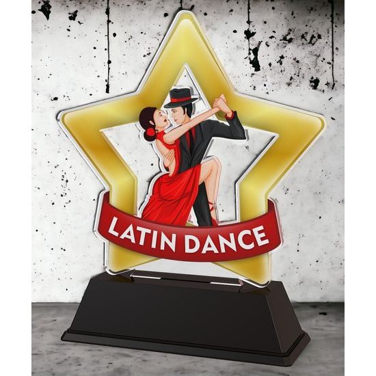 Mini Star Latin Dance Trophy