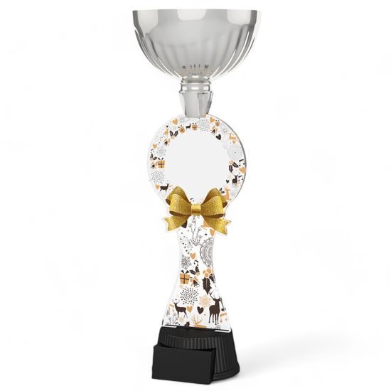 Montreal Christmas White Silver Cup Trophy