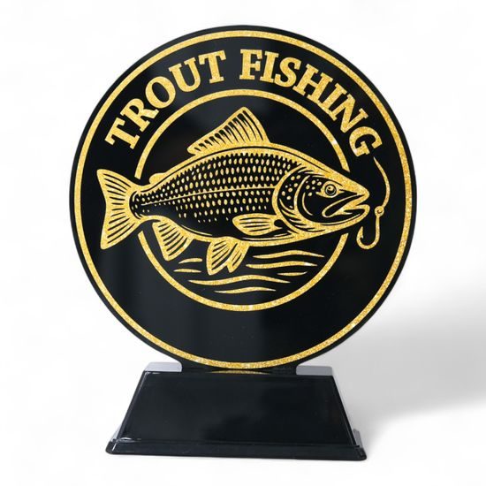 Quantum Trout Fishing Trophy