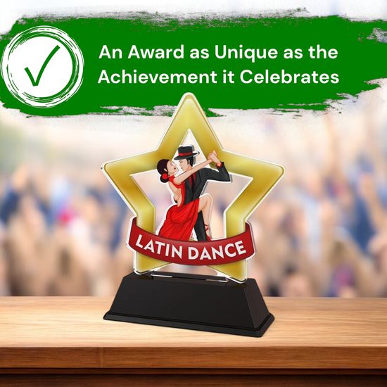 Mini Star Latin Dance Trophy