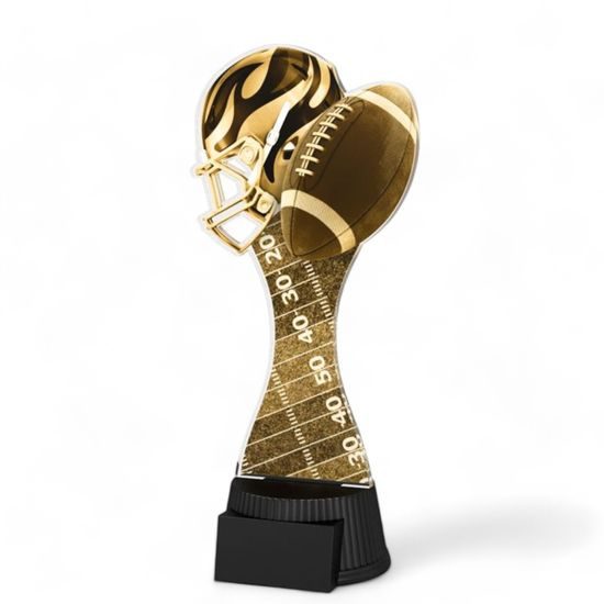 Classic Houston American Football Trophy