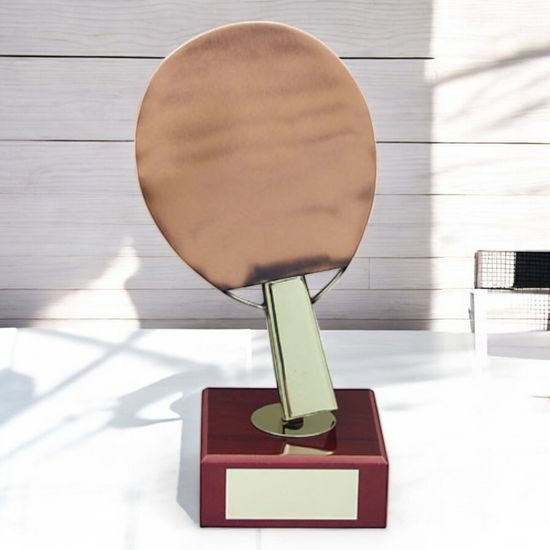 Leon Table Tennis Handmade Metal Trophy