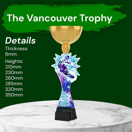 Vancouver Snowboarding Gold Cup Trophy