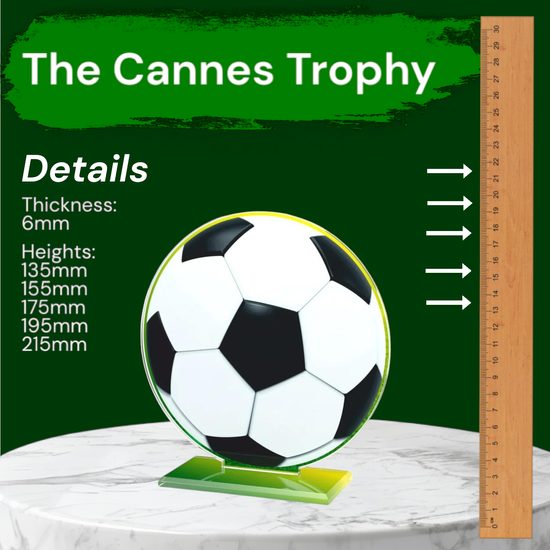 Cannes Football Ball Trophy