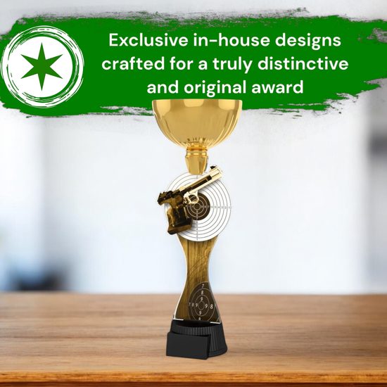 Vancouver Classic Pistol Shooting Gold Cup Trophy