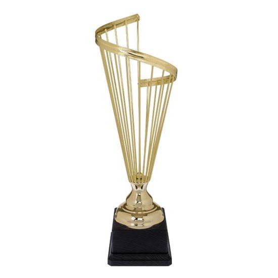 Harp Gold Plated Metal Trophy