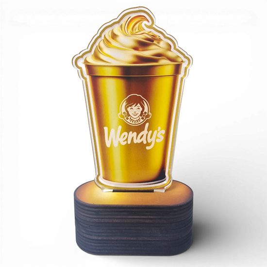 Canova Custom Made Acrylic & Wood Portrait Fusion Award