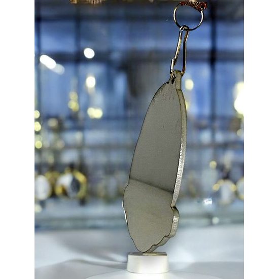 Aurum Swimming Stainless Steel Medal