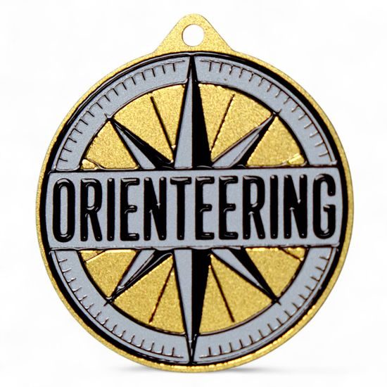 Quantum Orienteering Stainless Steel Medal