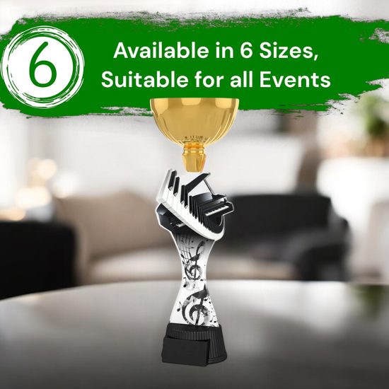 Vancouver Piano and Keyboard Gold Cup Trophy