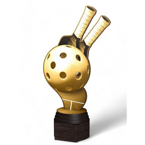 Frontier Classic Real Wood Floorball Trophy