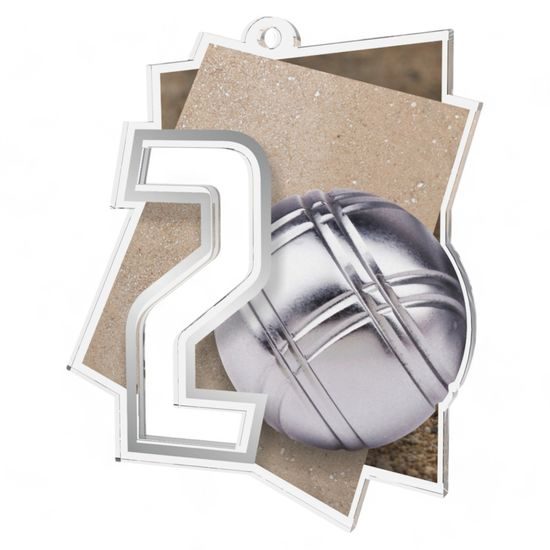 Poznan Pétanque Number 2 Medal
