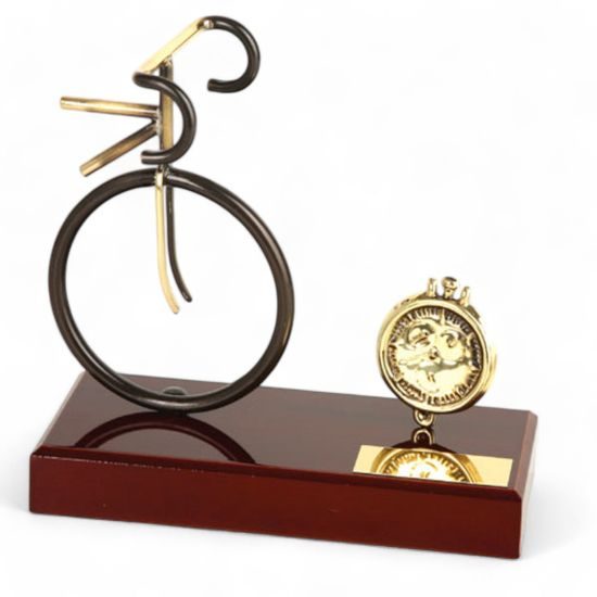 Aragon Cycling Handmade Metal Trophy