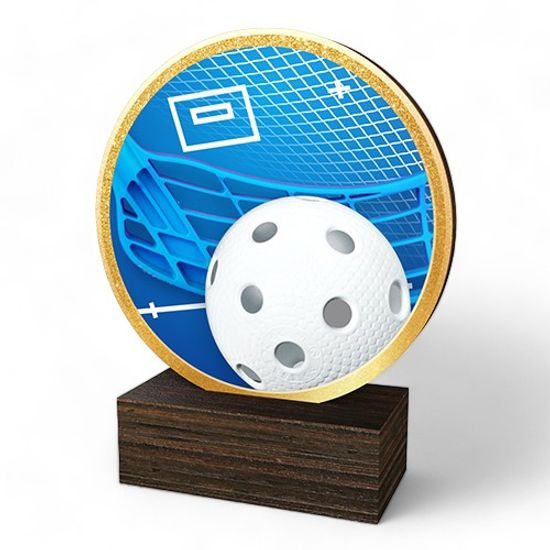 Holt Colour Floorball Arts Real Wood Trophy