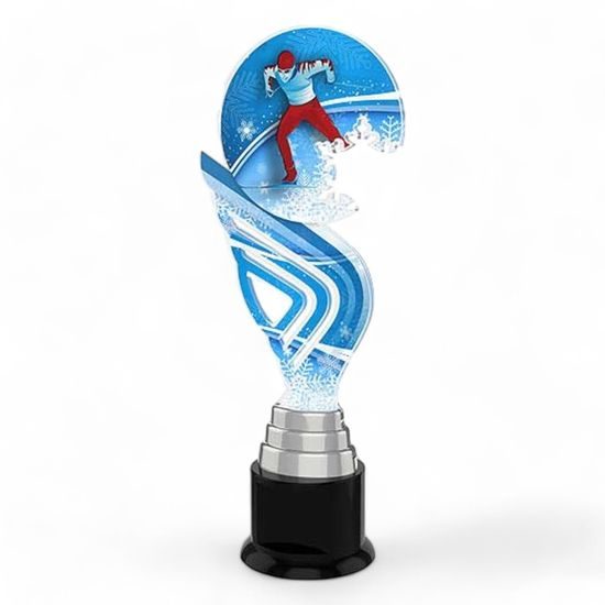 Aspen Cross Country Skiing Snowflake Trophy