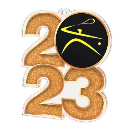 Squash 2023 Acrylic Medal