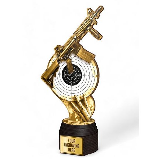 Frontier Classic Real Wood AK-47 Shooting Trophy