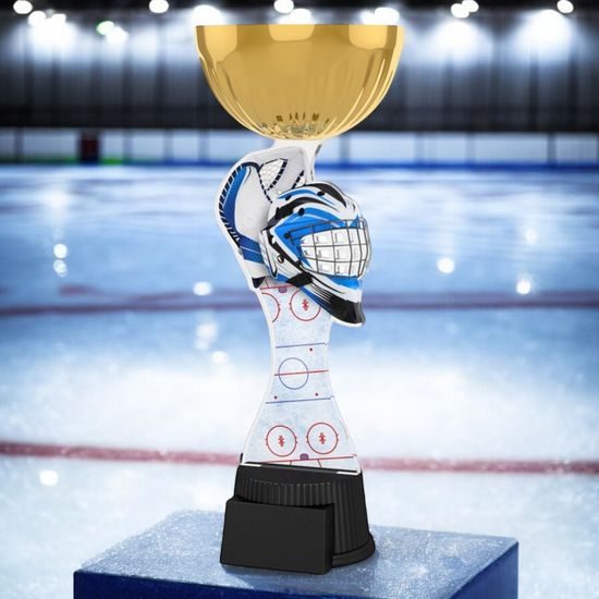 Vancouver Ice Hockey Goalkeeper Gold Cup Trophy