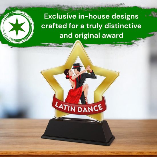 Mini Star Latin Dance Trophy