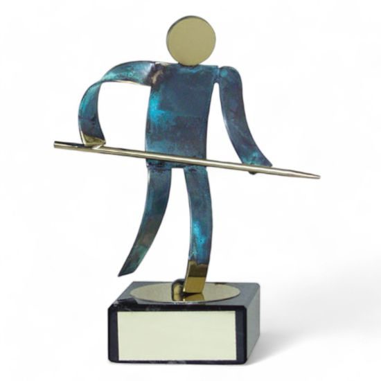 Toledo Snooker Handmade Metal Trophy