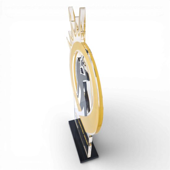 Tesla Portrait Custom Made Acrylic Award