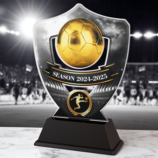 Club Colours Football Squad 2024-25 Shield Trophy