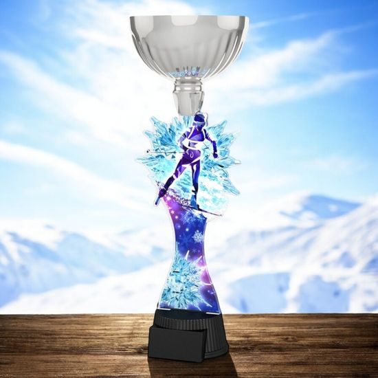 Montreal Cross Country Ski Silver Cup Trophy