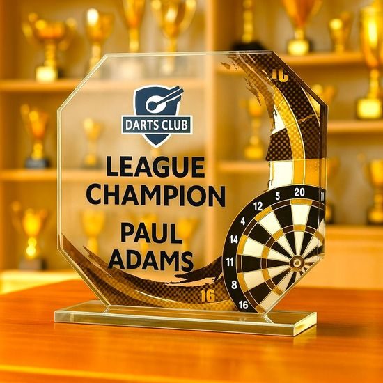 Hutton Darts Glass Award