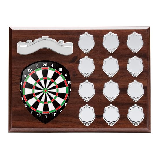 Wessex Darts Wooden 12 Year Annual Shield