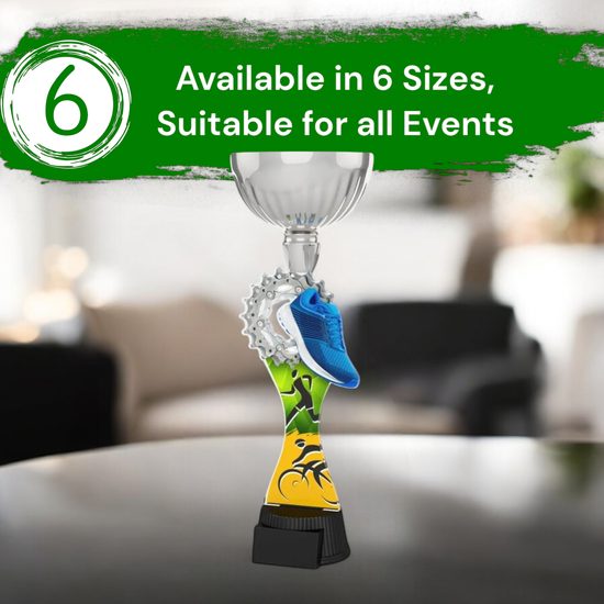 Montreal Duathlon Silver Cup Trophy