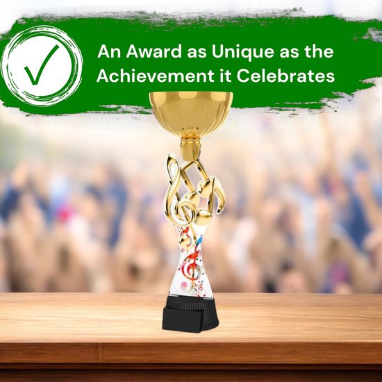 Vancouver Music Notes Gold Cup Trophy