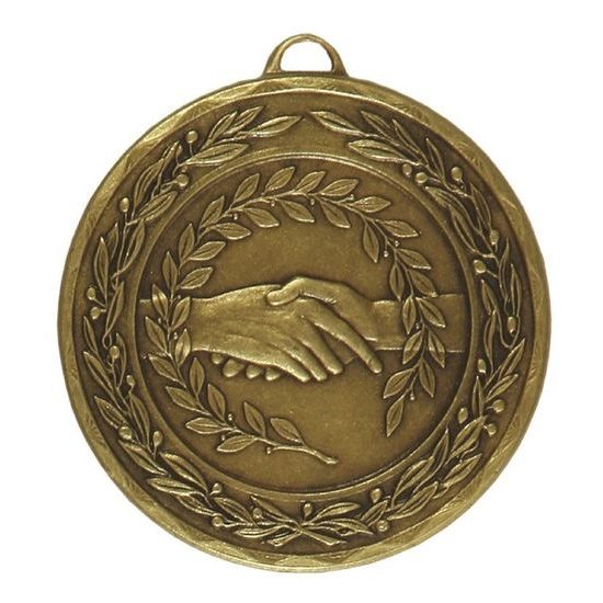 Laurel Handshake Bronze Medal