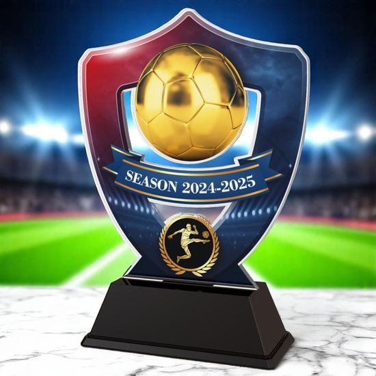 Club Colours Football Squad 2024-25 Shield Trophy