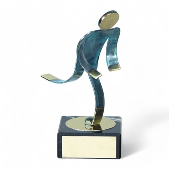 Toledo Athletics Handmade Metal Trophy