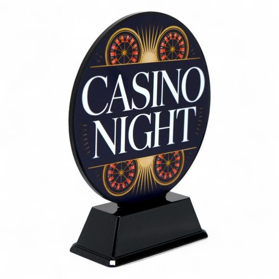 Quantum Casino Night Trophy