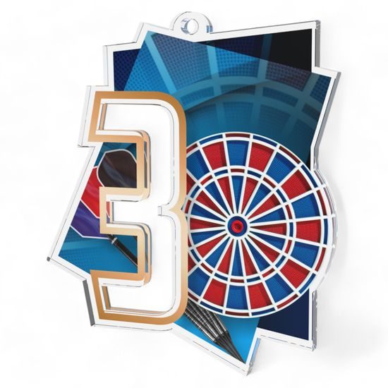 Poznan Electric Darts Number 3 Medal