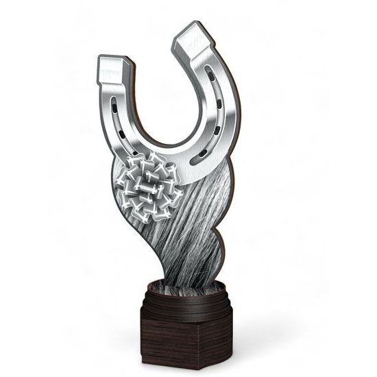 Frontier Classic Real Wood Horse Shoe Trophy