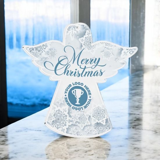 Christmas Angel Logo Custom Made Printed Medal