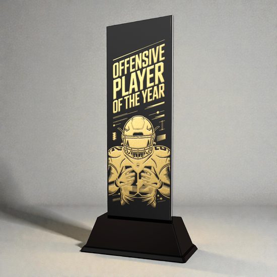Shadowline American Football Offensive Player of the Year – Stainless Steel Award