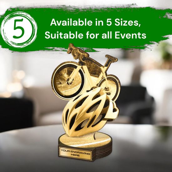 Grove Classic Road Bike Real Wood Trophy