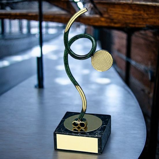 Bilbao Figure Skating Handmade Metal Trophy