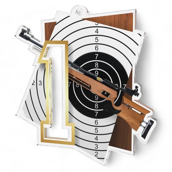 Poznan Rifle Shooting Number 1 Medal
