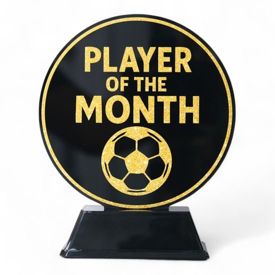 Quantum Football Player of the Month Trophy