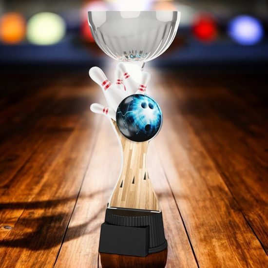 Montreal Tenpin Bowling Silver Cup Trophy
