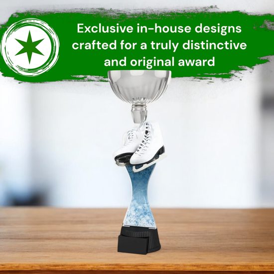 Montreal Ice Skates Silver Cup Trophy